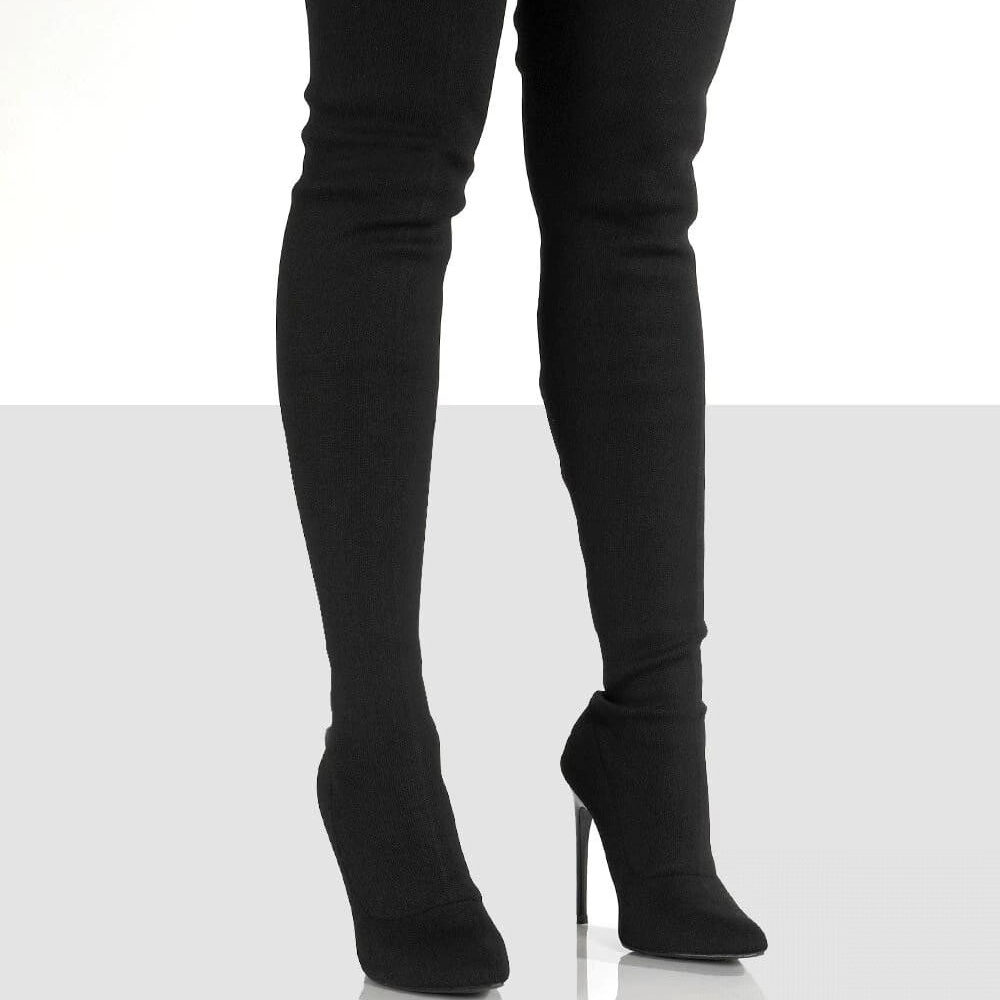 Cuissardes souple à talons — Cuissardes transgenre et travesti — Trans-Boutique