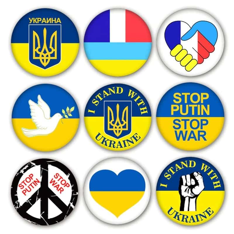 Masque Covid soutien à l’Ukraine ( don de 5€ )