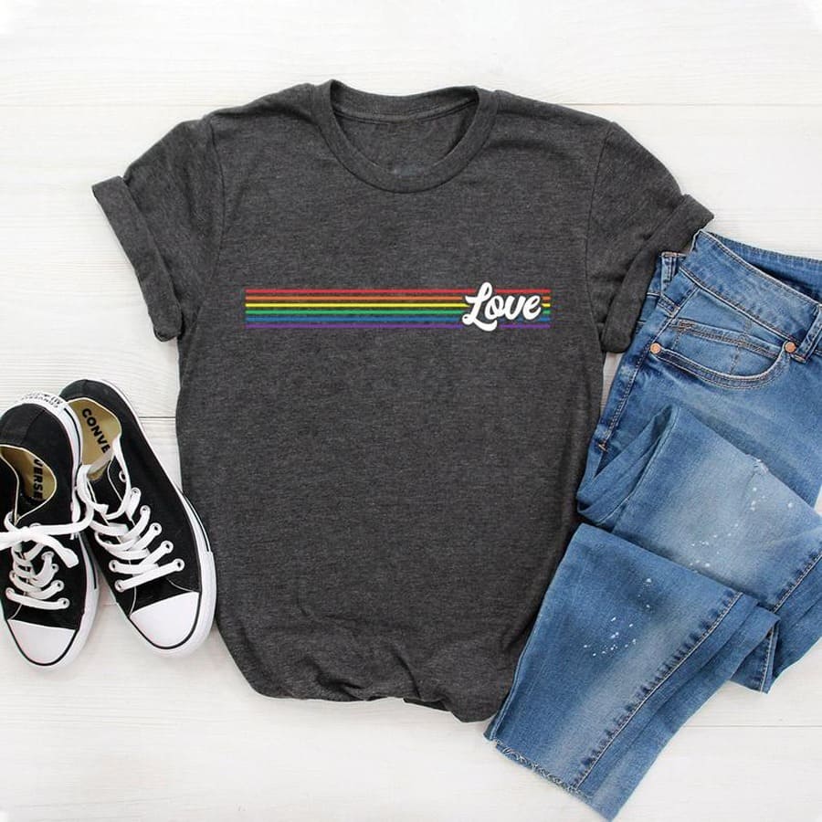 Tee-shirt Love LGBT