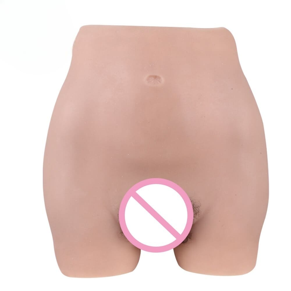 Culotte faux vagin silicone réaliste